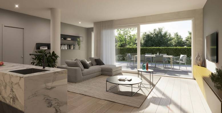 MARTELLAGO – Appartamento di nuova costruzione situato al piano terra
